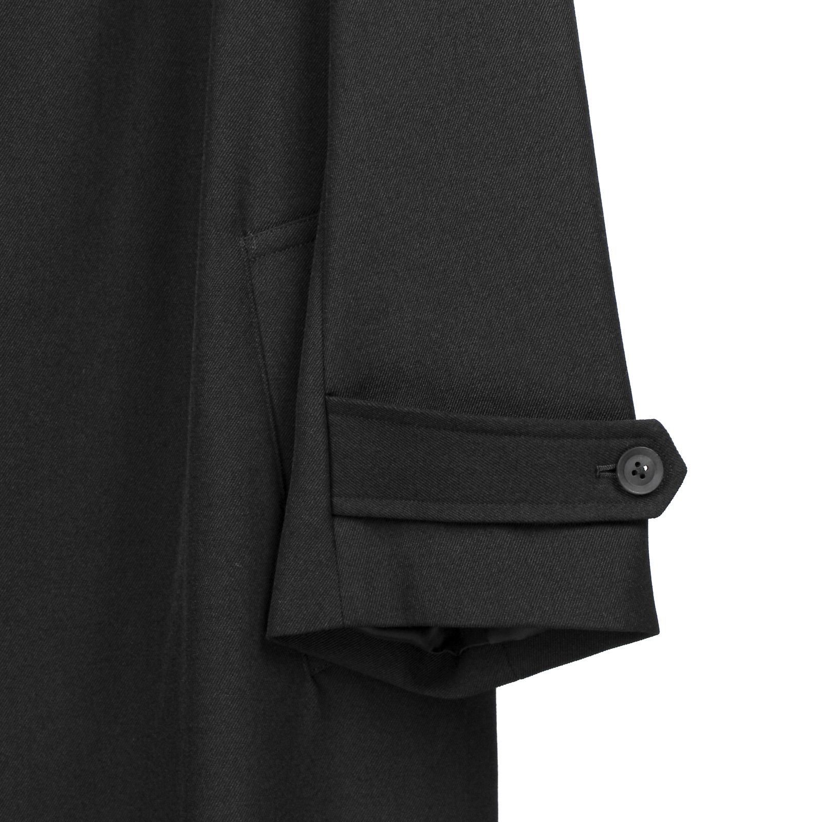 pour homme | スタンドカラーコート  / コート(メンズ) / アーミーギャバ / ブラック / HM-C03-101