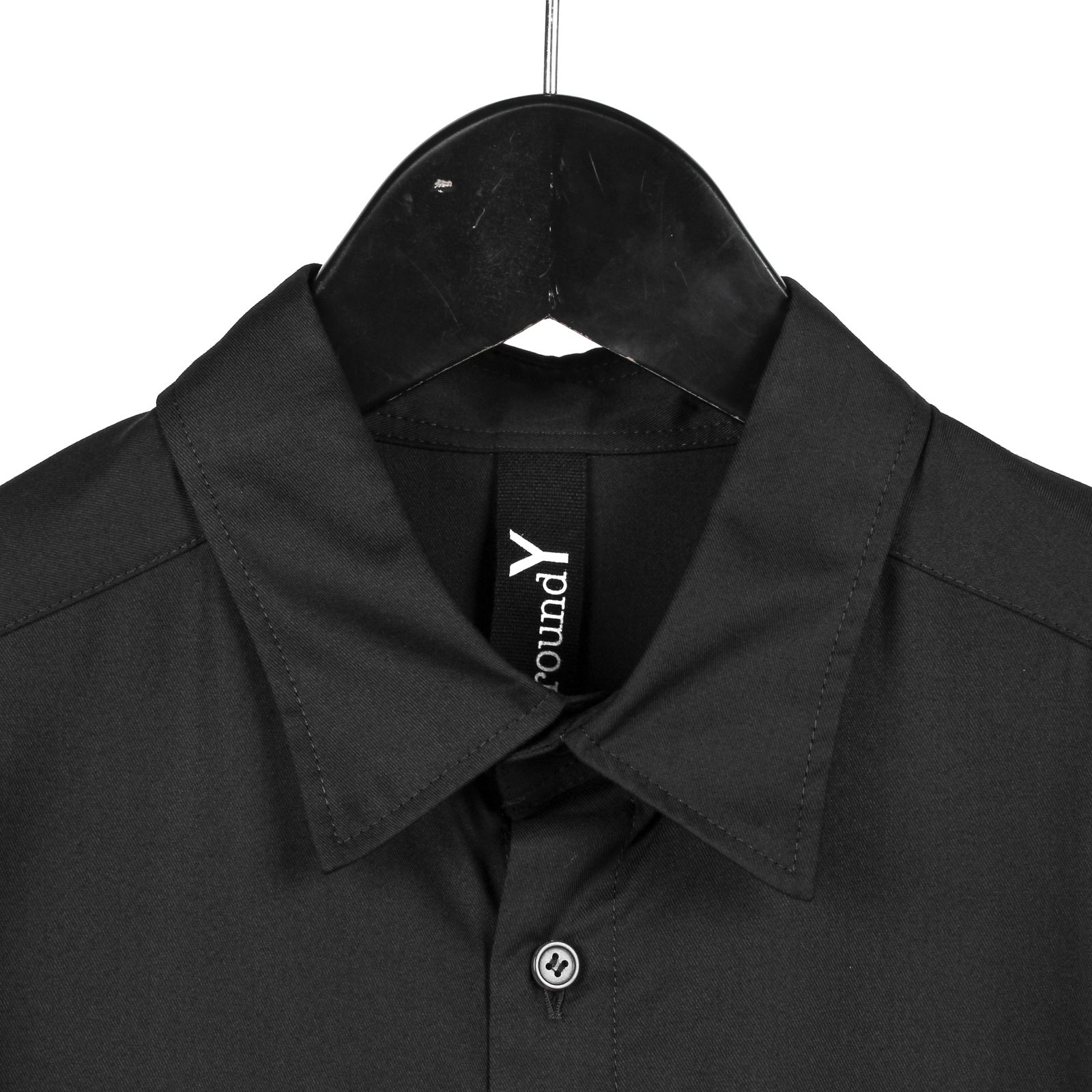 Ground Y | LONG SHIRT / シャツ・ブラウス (ユニセックス) / ブラック / GM-B04-209