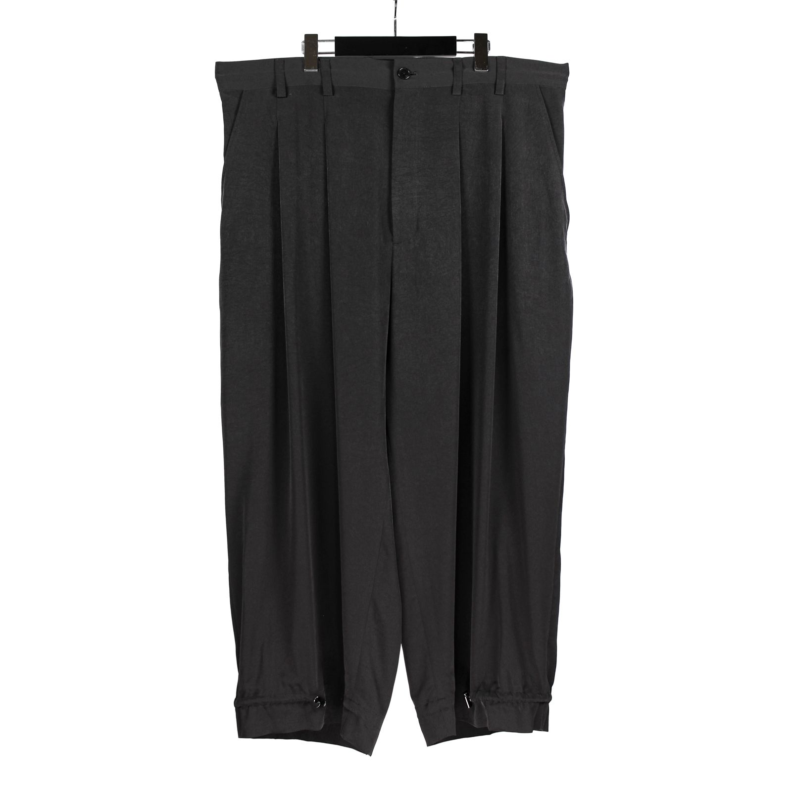 Ground Y - POLYESTER/TRIACETATE CREPE de CHINE BALLOON PANTS / GS 