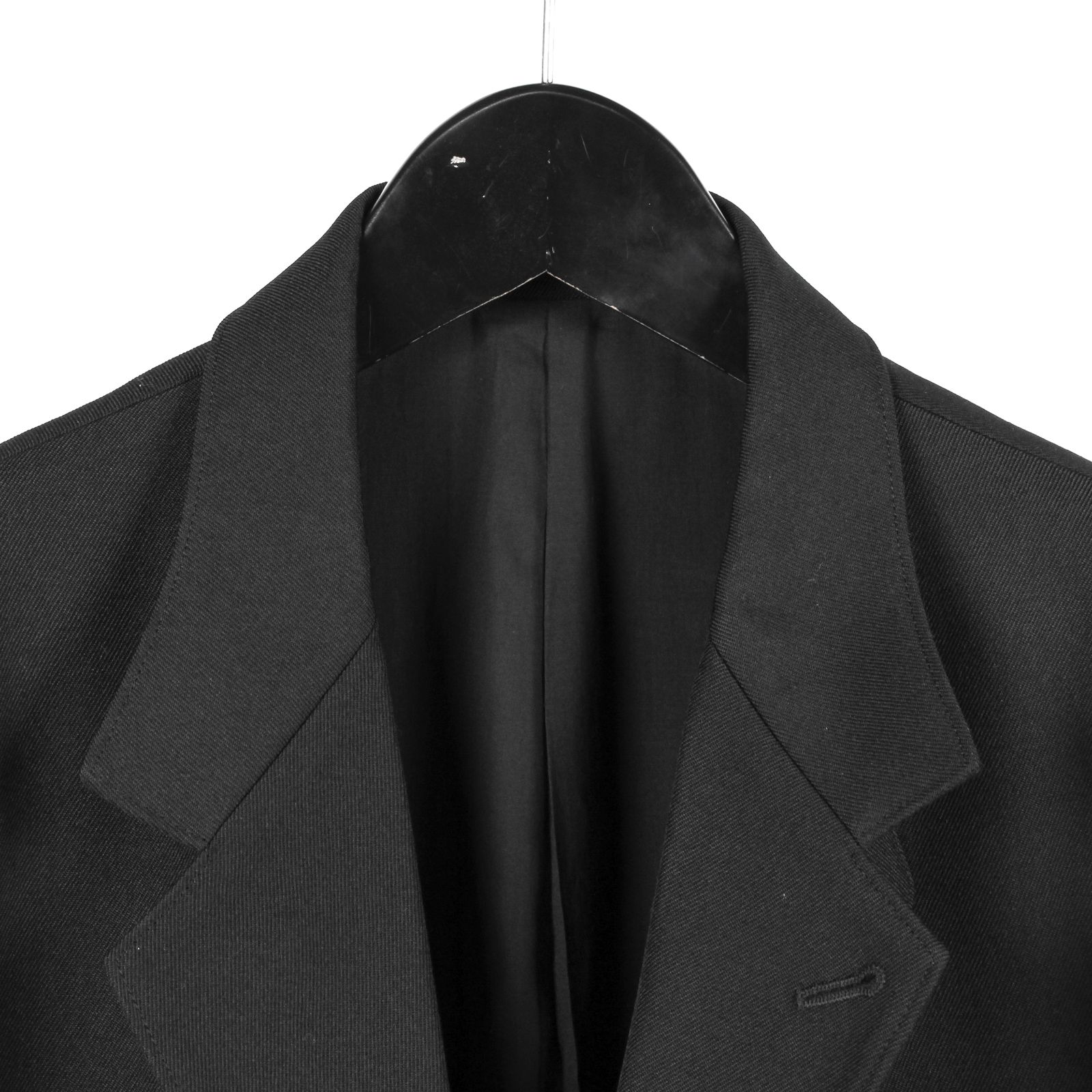 pour homme  | 5釦JKT / ジャケット(メンズ) / アーミーギャバ / ブラック / HL-J04-101