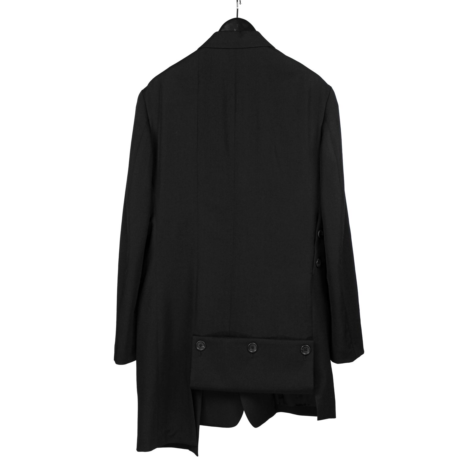 yohji yamamoto - pour homme | 袖釦システムアシメJ
