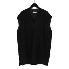 pour homme | Vベスト (メンズ) / ブラック / HJ-K30-984