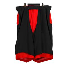 pour homme | カバーパンツA (メンズ) / レッド / HG-P61-802