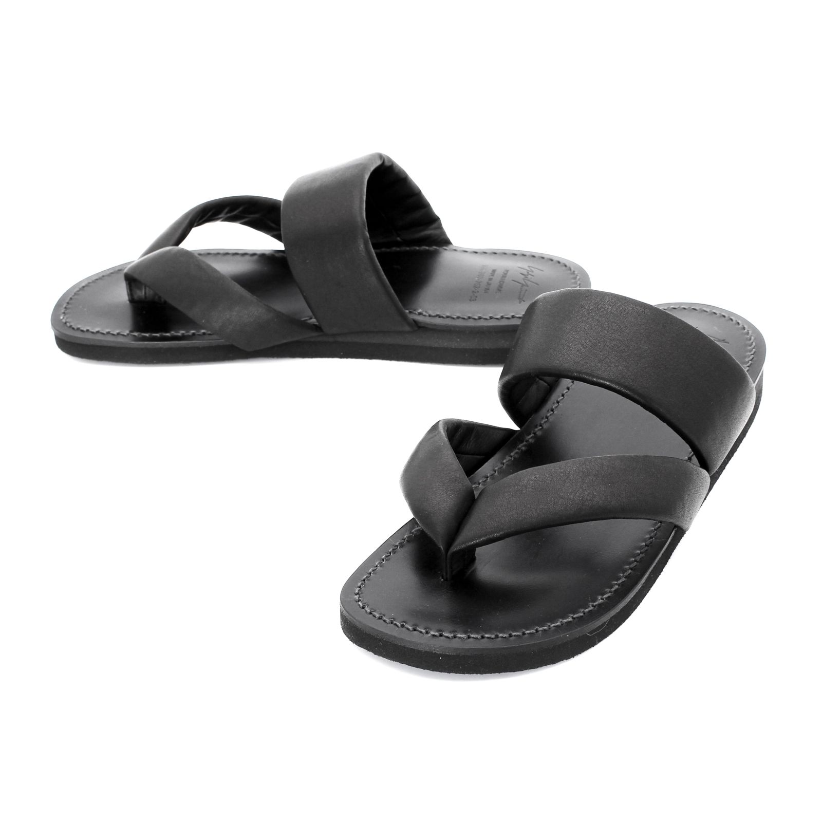 pour homme | トングストラップサンダル (メンズ) / サンダル / ブラック / HK-E01-762