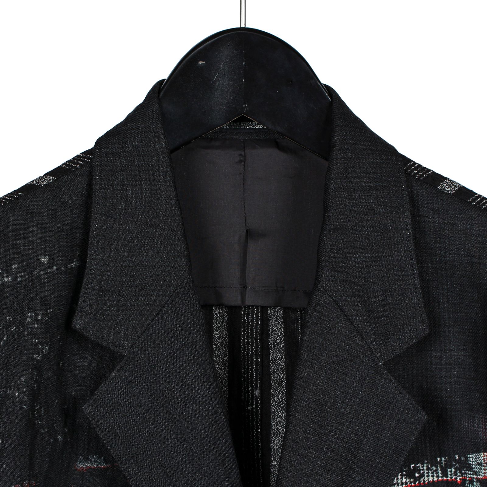 2020SS yohji yamamoto pour homme スリットロング半袖Tシャツ（