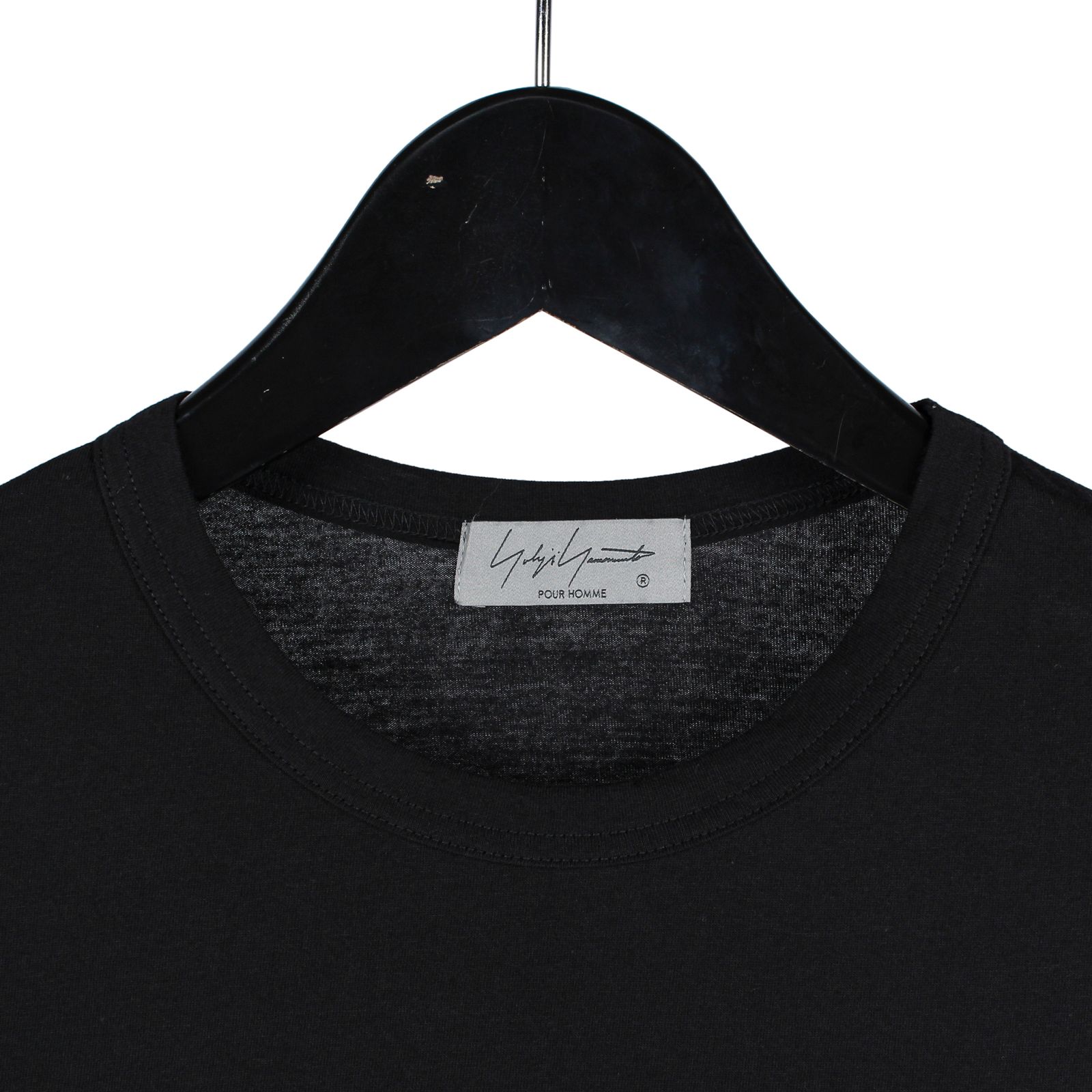 無料クーポン配布 アプリ pour - yamamoto yohji homme HZ-T22 / パッチワーク柄袖長袖 トップス