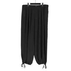 pour homme | 細バルーンパンツ (メンズ) / TAタキシード パンツ / ブラック / HP-P15-500