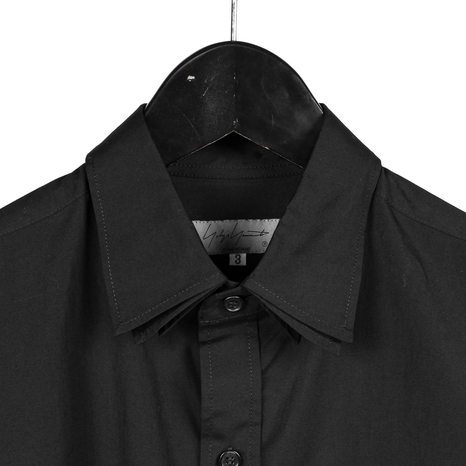 YOHJI YAMAMOTO POHR HOMME シャツ ヨウジヤマモト プールオムYohji Yamamoto POUR HOMME コットン