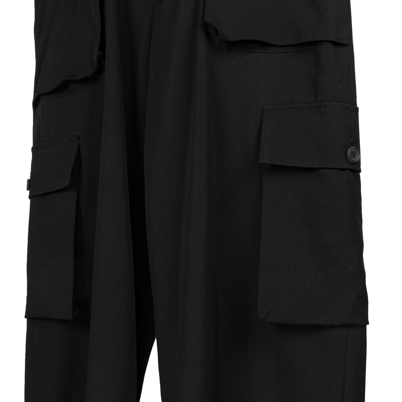 pour homme | アウトポケットP (メンズ) / シワギャバ / ブラック / HP-P60-100