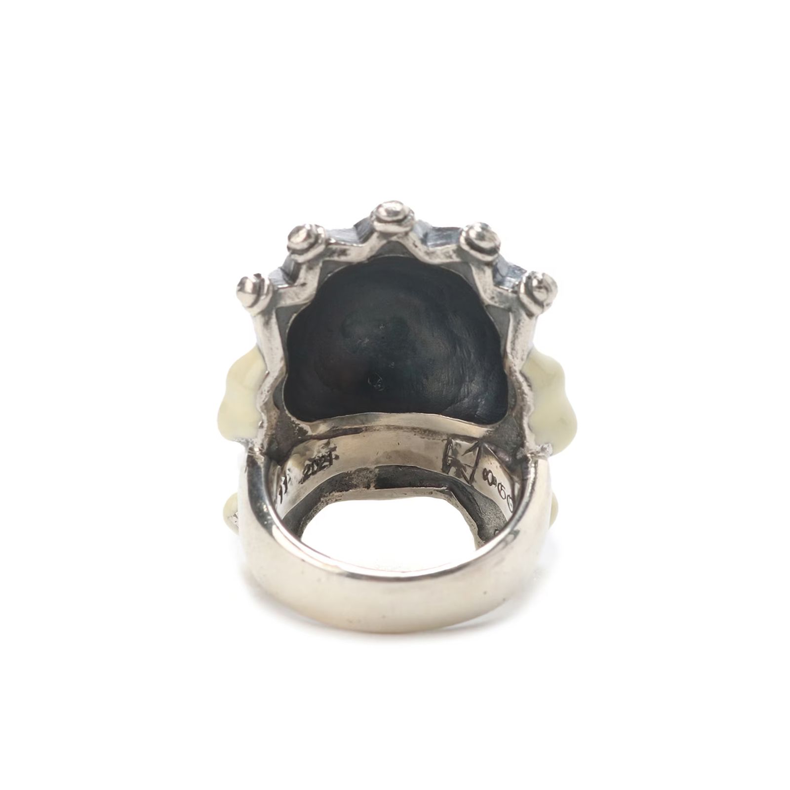 GOTHIC YOHJI YAMAMOTO SKULL CROWN RING / リング(ユニセックス)  シルバー Silver950 / HA-A19-920