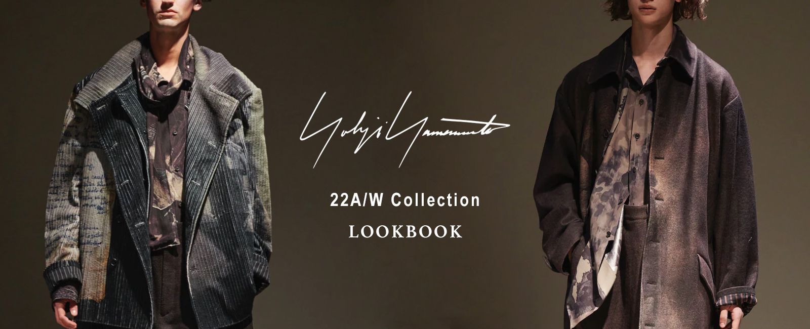 人気の Yohji Yamamoto 22AW LOOK BOOK econet.bi