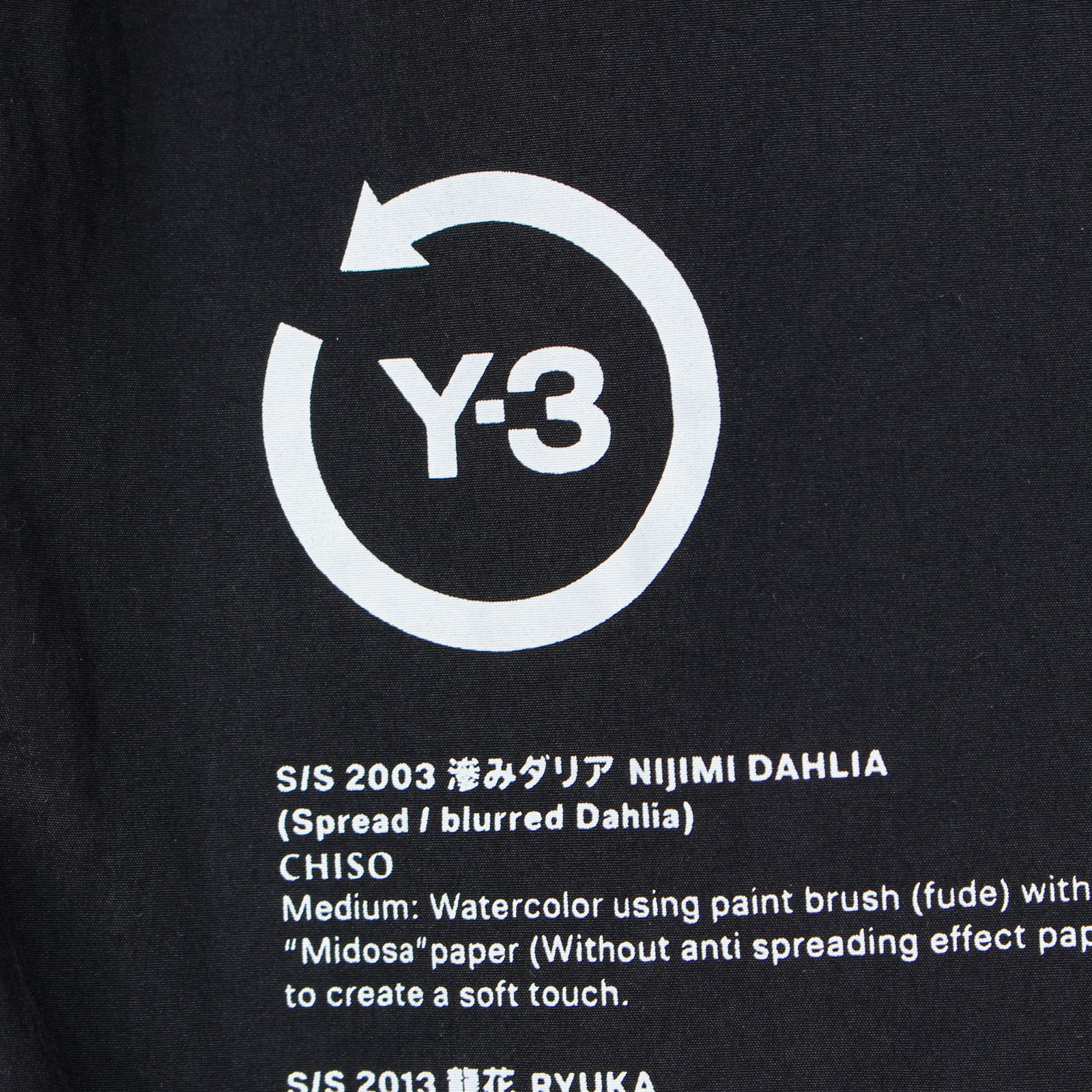 Y-3 MCH2 AOP PKABL WNDBKR-BK / HG8851-APPS22