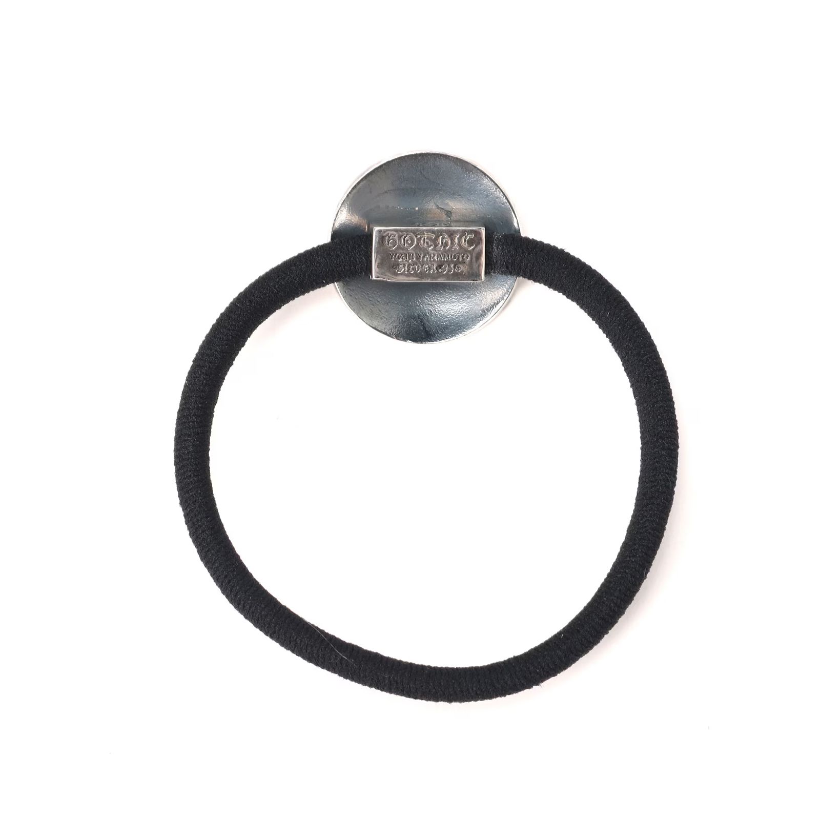 GOTHIC YOHJI YAMAMOTO 23MM HAIR RUBBER (ユニセックス)  / シルバー Silver950 コンチョ / HA-A59-920