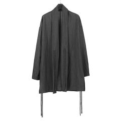 pour homme | 細ストライプJKT (メンズ) / ジャケット / ブラック / HK-J45-227