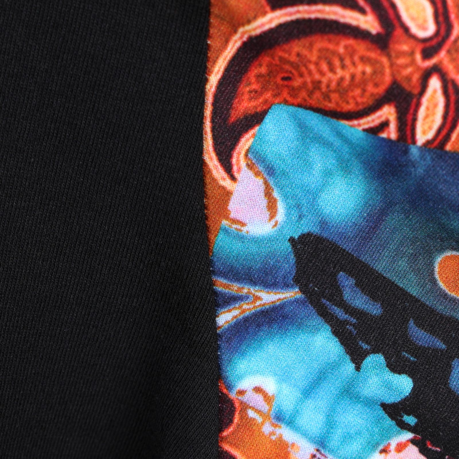 yohji yamamoto - pour homme パッチワーク柄袖長袖 / HZ-T22