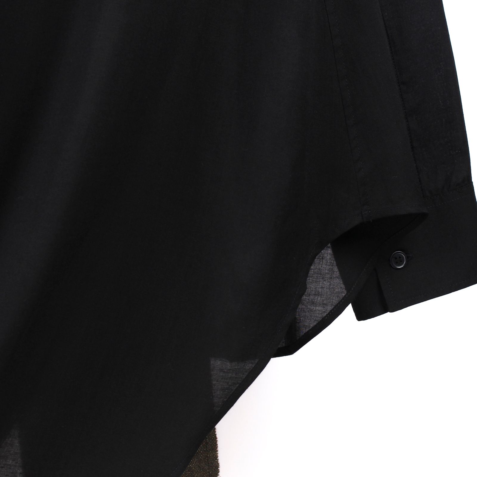 Ground Y | VARIOUS MATERIAL COMBINATION ASYMMETRY SLIM SHIRT / 長袖 シャツ (ユニセックス) / GO-B18-805