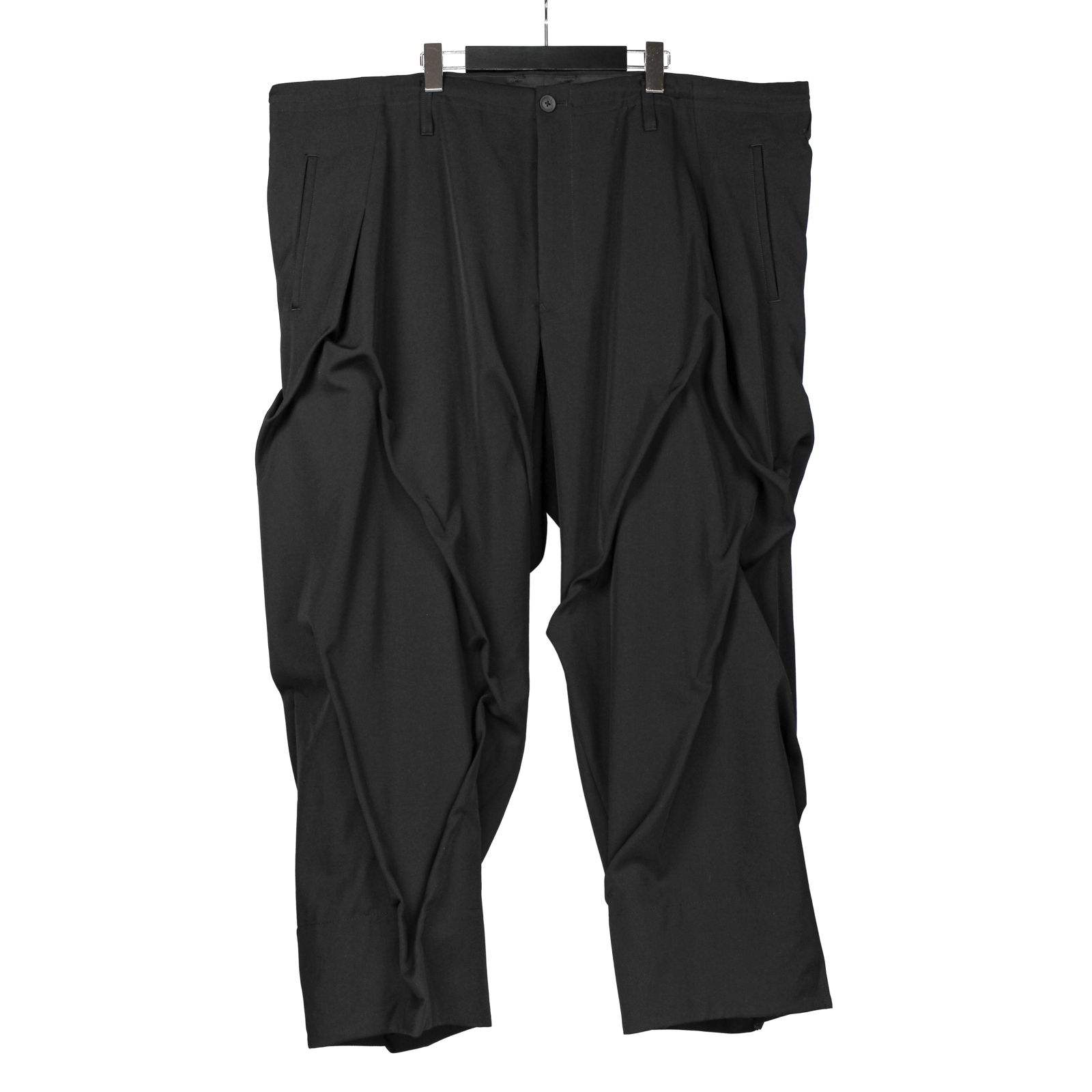 ヨウジヤマモト pourhomme 2タックパッチワークギャバワイドスラックス ヨウジヤマモト プールオム Yohji Yamamoto Pour Homme パンツ