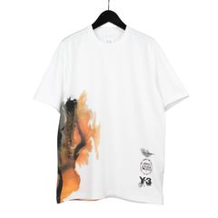 Y-3 | U Y3 AOP SS TEE / 半袖カットソー (ユニセックス) / ホワイト / JX4744-APPA25