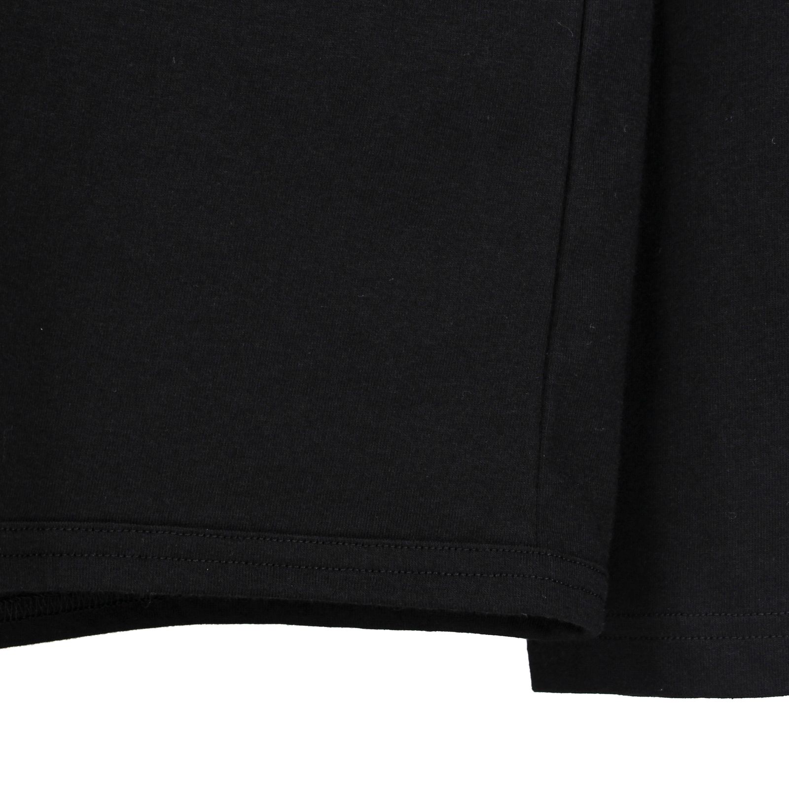 pour homme | 柄切り替え長袖 カットソー (メンズ) / ブラック / HJ-T72-081