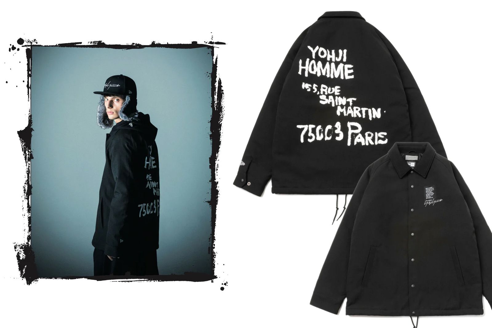 yohji yamamoto - pour homme × NEW ERA WCOACH JKT YY L / HE-Y90-513 | ALUBUS  / RUFUS