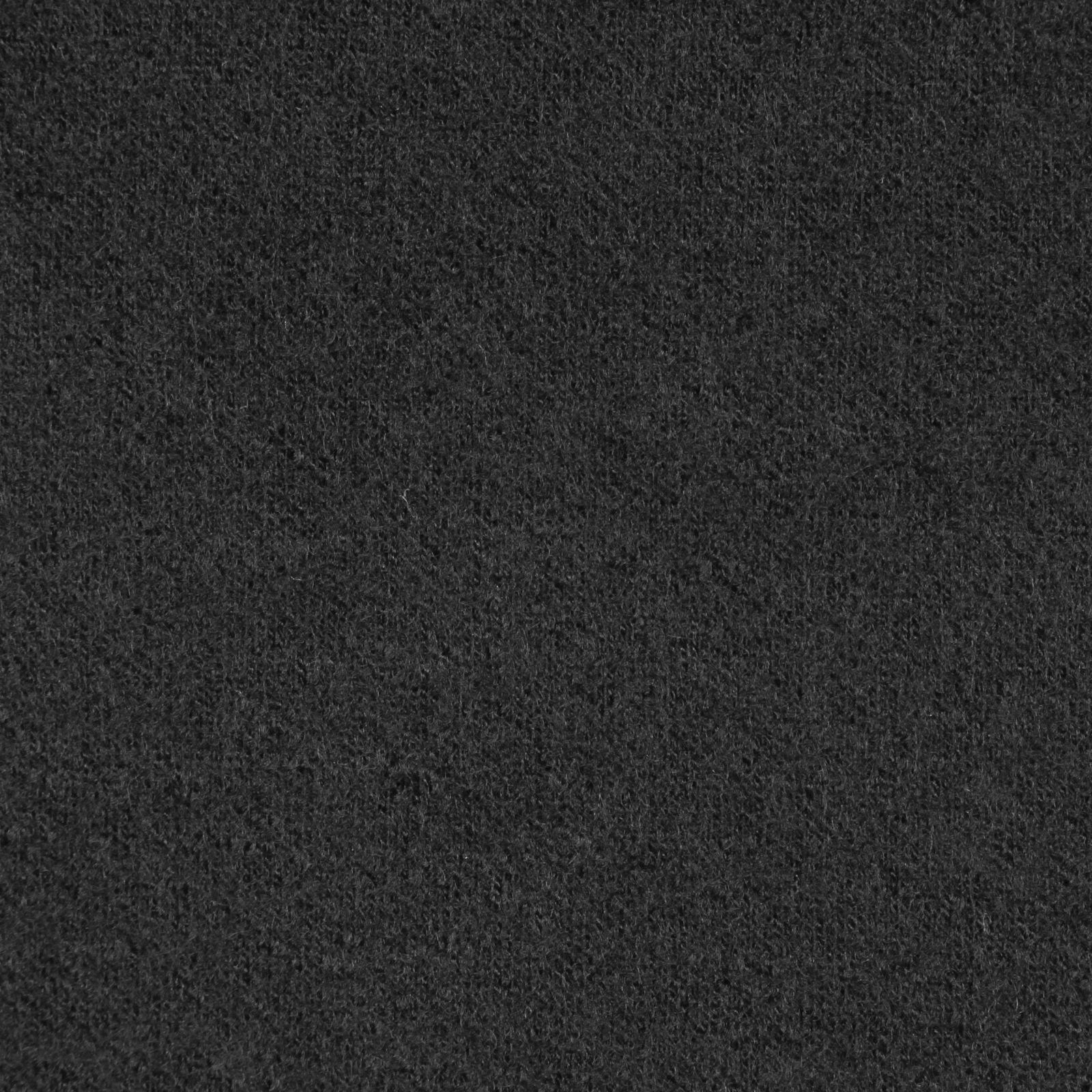 pour homme | 重ね衿タートル長袖 (メンズ) / ウールニットソー / ブラック / HW-T07-170