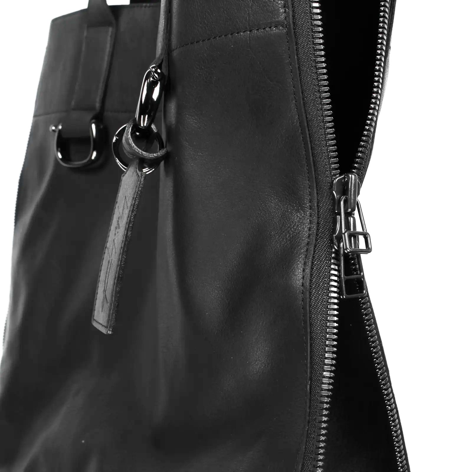 discord | yohji yamamoto / Zipper tote (ユニセックス) / ブラック / DA-I81-784