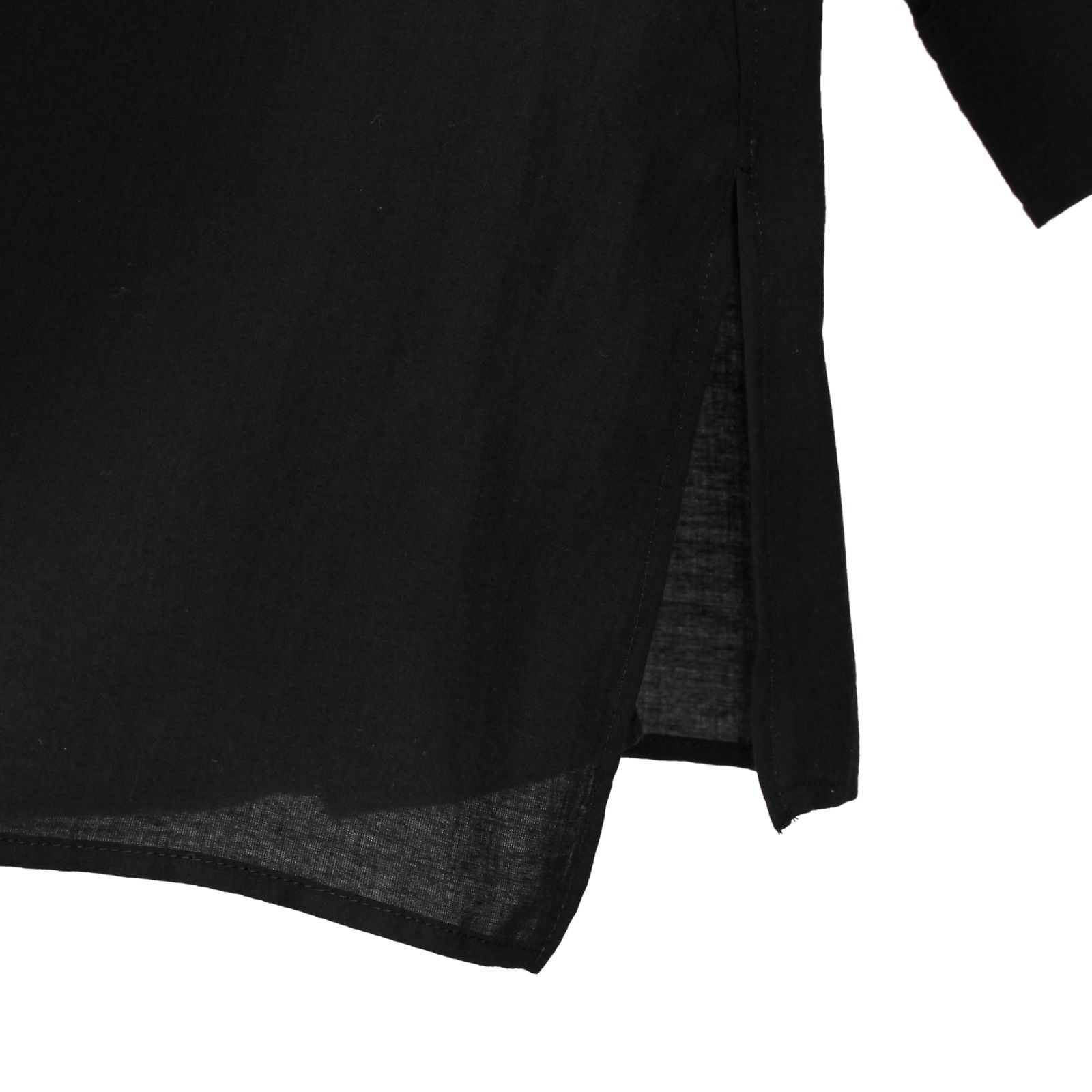 Y's for men | COMBINATION SHIRT / 長袖 シャツ (メンズ) / ブラック / MO-B34-800