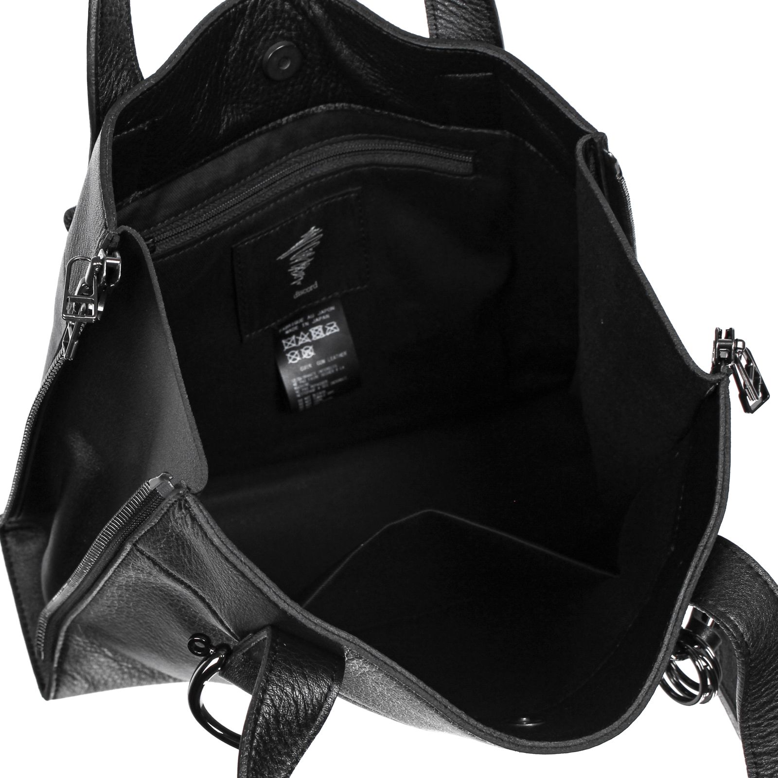 discord | yohji yamamoto DX-I01-790 / ジッパートート(S)]
