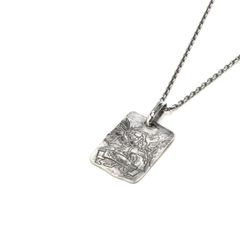 GOTHIC YOHJI YAMAMOTO DEVIL&ANGEL PLATE PENDANT / ネックレス (ユニセックス)  シルバー Silver950 / HA-A10-920