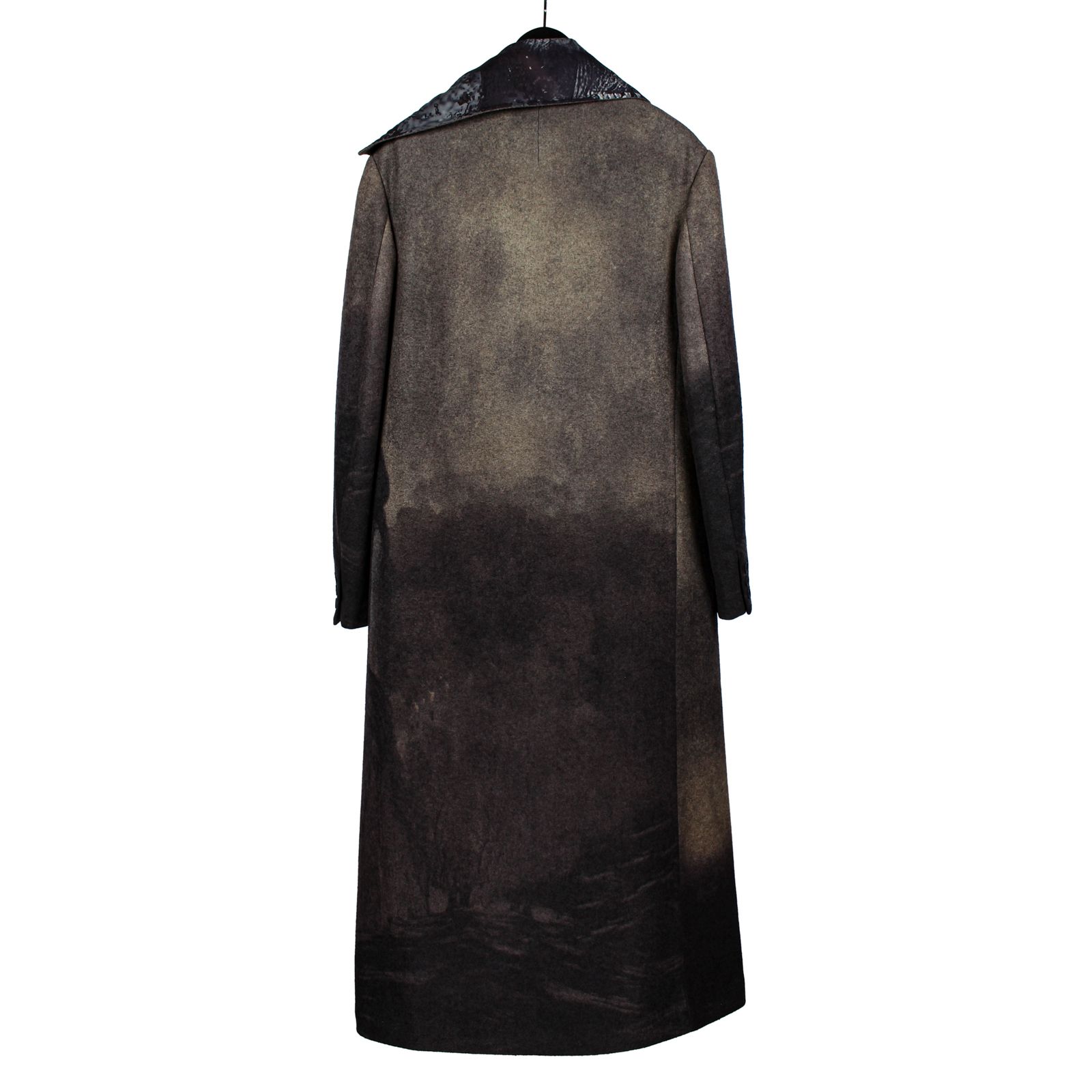 yohji yamamoto - pour homme 汚し柄ストール付きJ / HE-J40-168 | ALUBUS / RUFUS