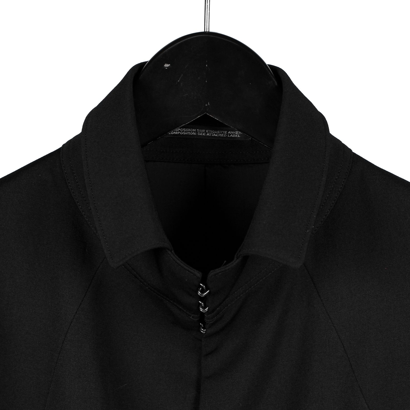 Yohji Yamamoto POUR HOMME シワギャバ前ホックジャケット