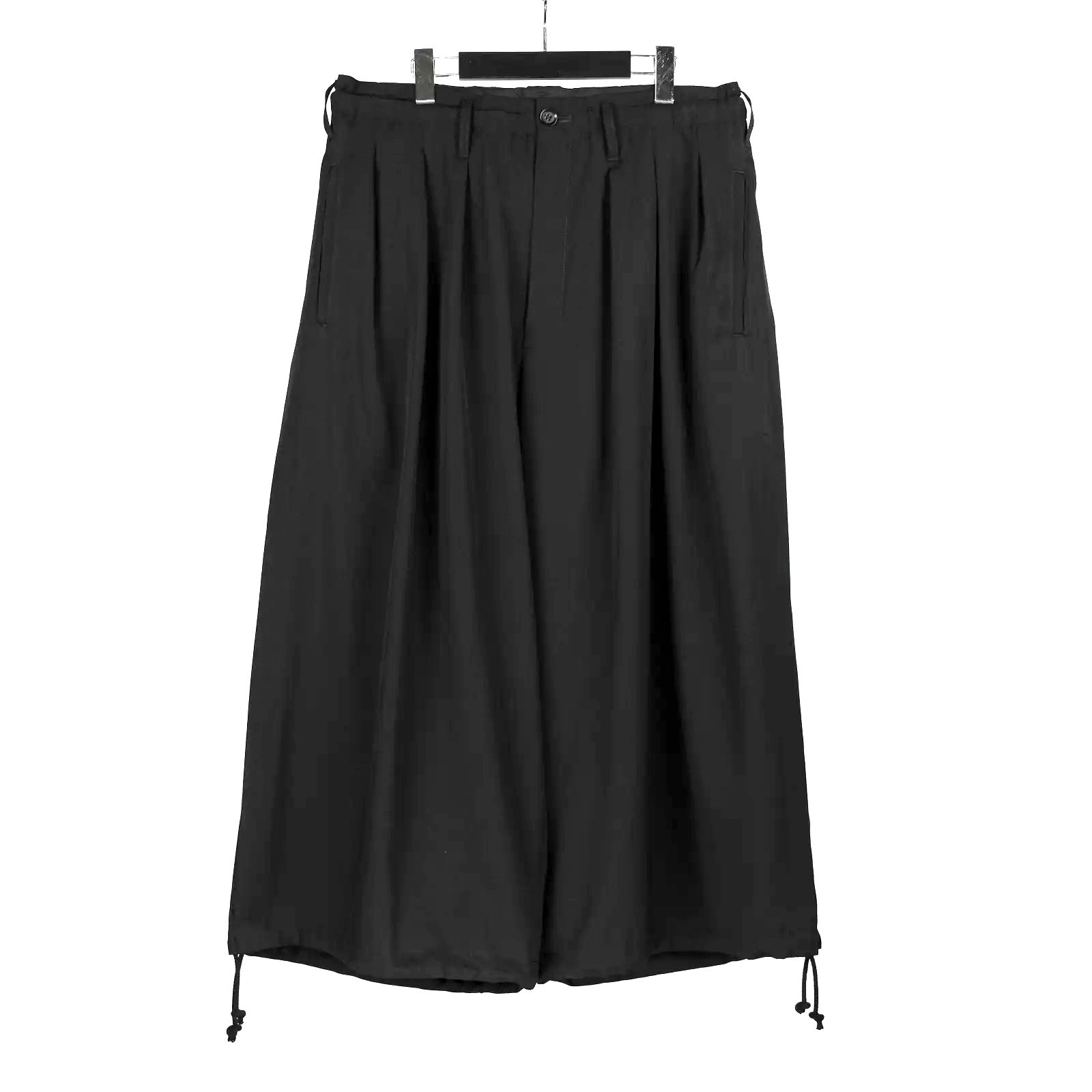 Ground Y | WOOL GABARDINE BALLOON PANTS  / バルーンパンツ (ユニセックス) / ブラック / GA-P03-101