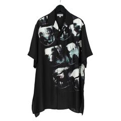 pour homme 魚眼プリントアロハB / HG-B41-406