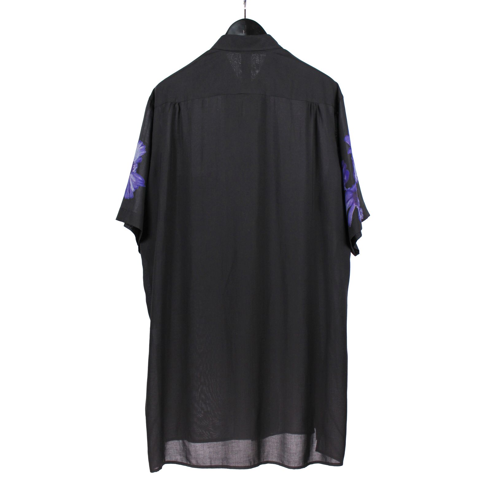 Ground Y | FLOWER PRINT SHIRT / 半袖 シャツ・ブラウス (ユニセックス) / ブラック / GL-B30-206