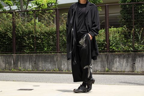 Yohji Yamamoto [京都の服飾図案家 "林 史己" 氏とのコラボ作品]