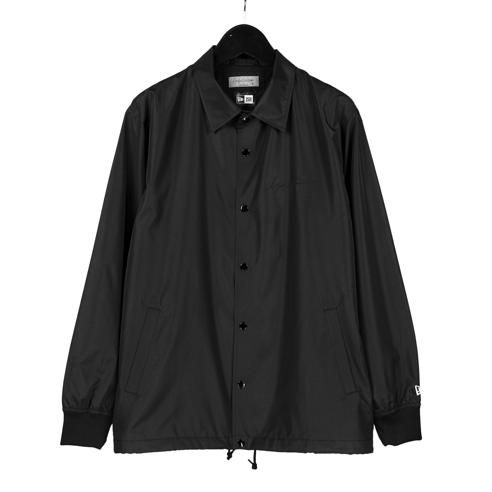 yohji yamamoto - pour homme × NEW ERA CROW PRINT COACH JACKET / HG-Y90-990  | ALUBUS / RUFUS