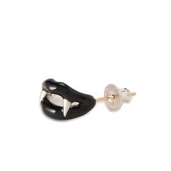 GOTHIC YOHJI YAMAMOTO VAMPIRE PIERCE BLACK / ピアス 片耳用 (ユニセックス)  シルバー Silver950 /HA-A85-920