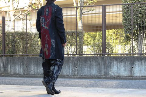 Yohji Yamamoto [今期の顔でもあるオリジナル図案作品]