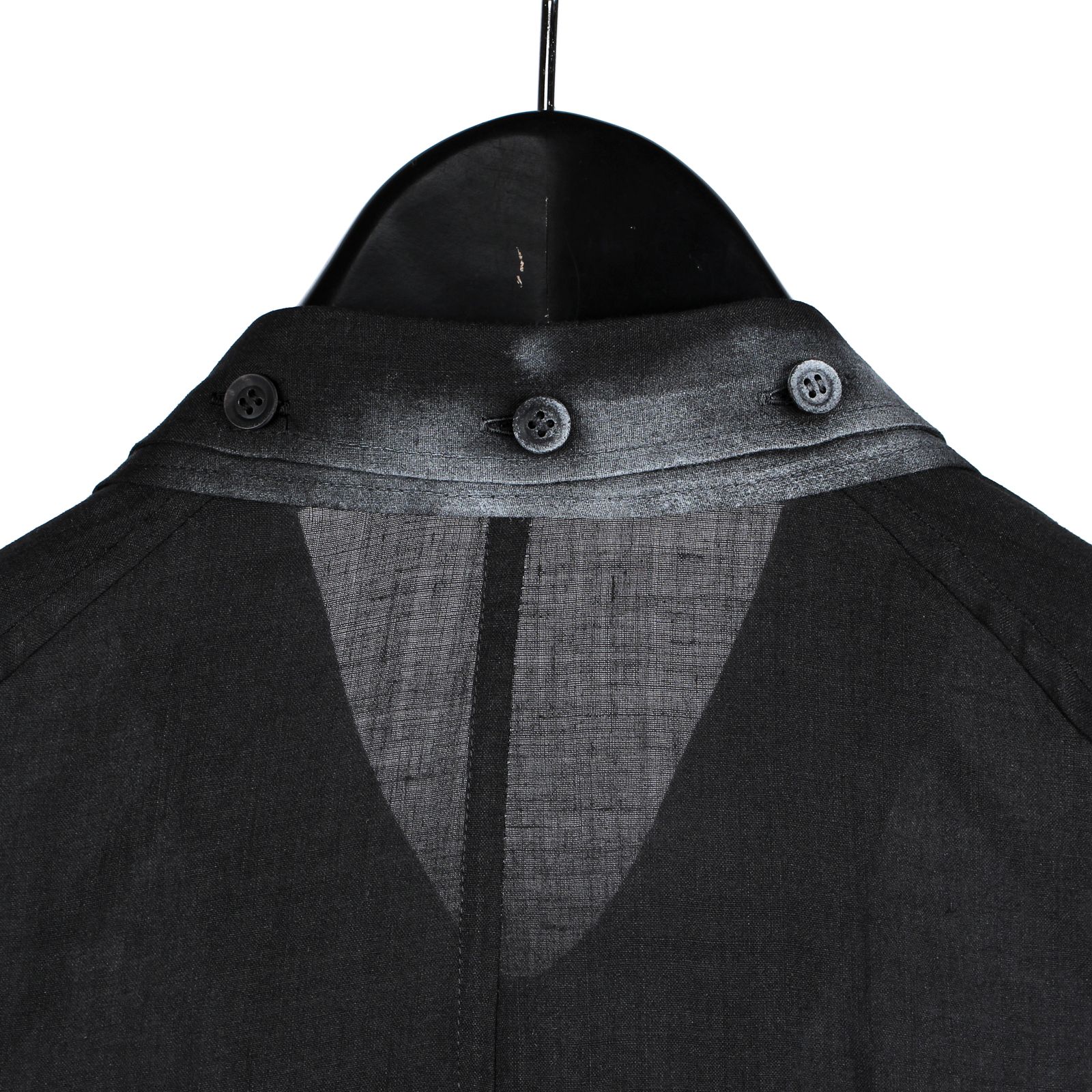 pour homme | アシメ衿ラグランB / シャツ・ブラウス (メンズ) / ブラック / HS-B54-508