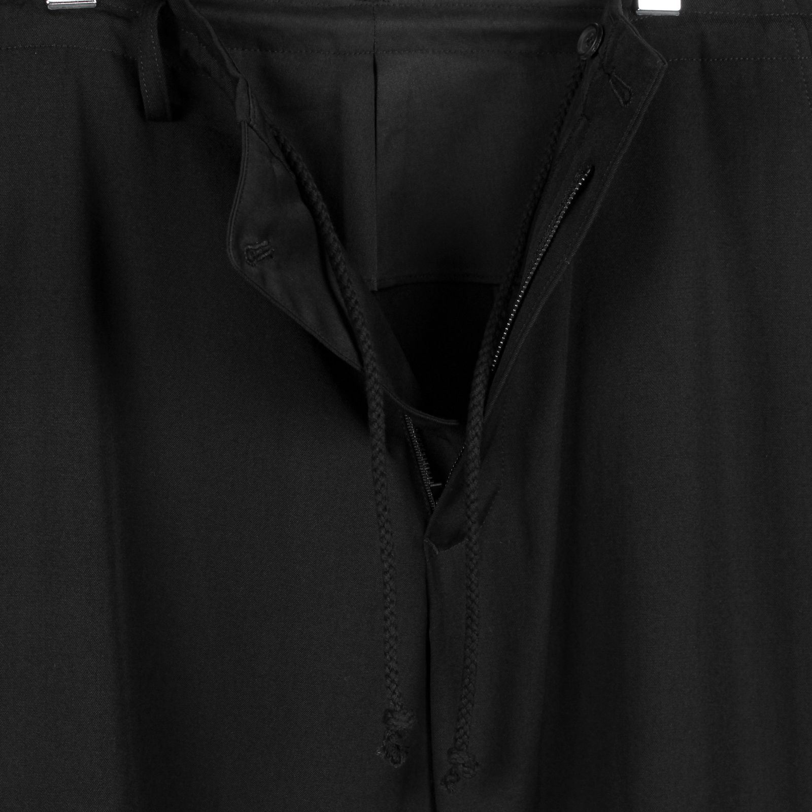 pour homme | 裾ベルトP (メンズ) / シワギャバ / ブラック / HP-P45-100