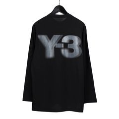 Y-3 | LOGO LS TEE / 長袖 カットソー (メンズ) / ブラック / JE9280-APPA24
