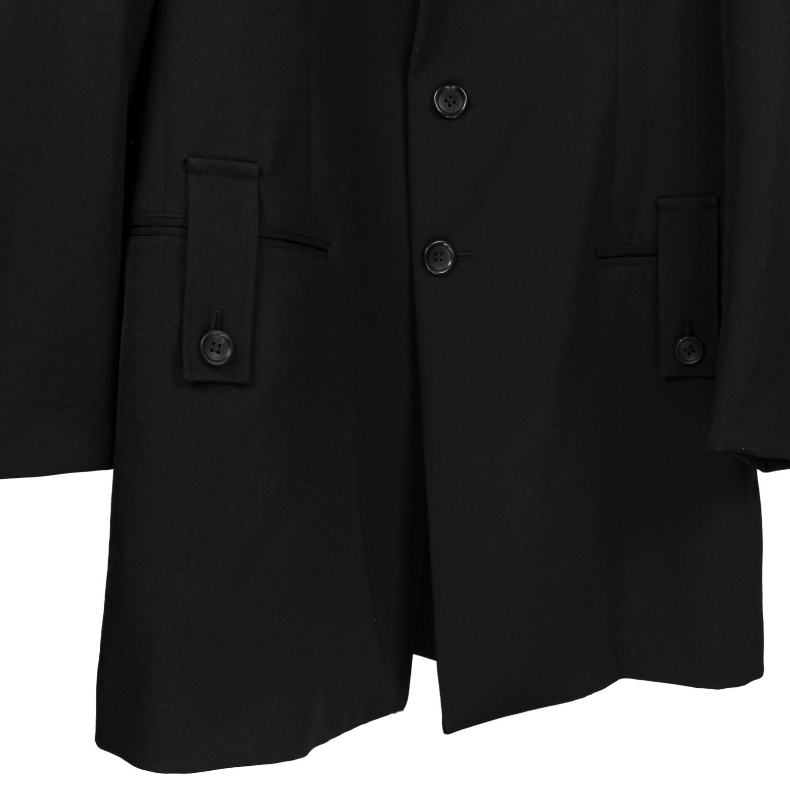 ふりふ 重ね襟 絞 黒 yohji yamamoto - pour homme 重ね衿3BSJ / HJ-J19-100 | ALUBUS