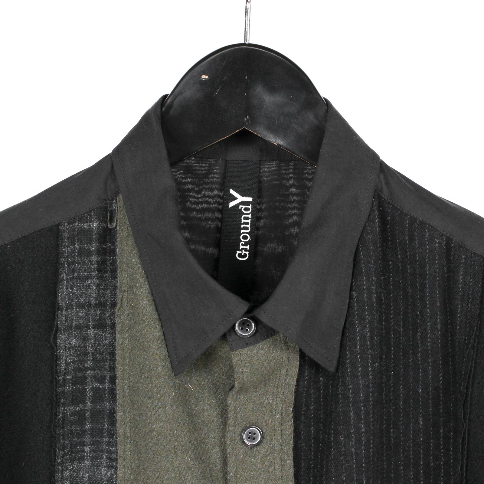 Ground Y | COMBINATION SHIRT / 長袖 シャツ (ユニセックス) / GW-B11-809