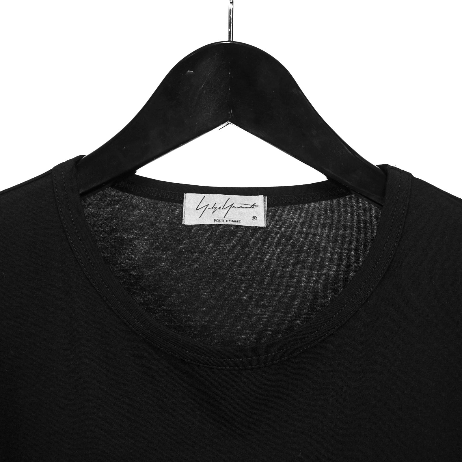 yohji yamamoto - Yohji Yamamoto [HR-T24-075 / 丸首大長袖 yohji yamamoto - Yohji Yamamoto [HR-T24-075 / 丸首大長袖