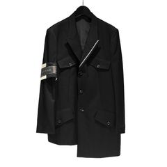 Yohji Yamamoto [HR-J34-120 / 耳使いフラップJKT]