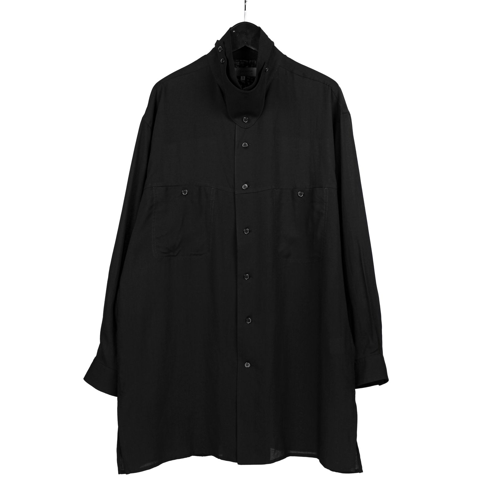 yohji yamamoto - pour homme 開襟チンフラップB / HJ-B10-201