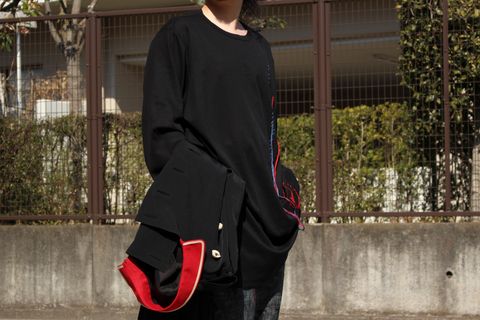 Yohji Yamamoto [サスティナブルなエコ素材カットソー]
