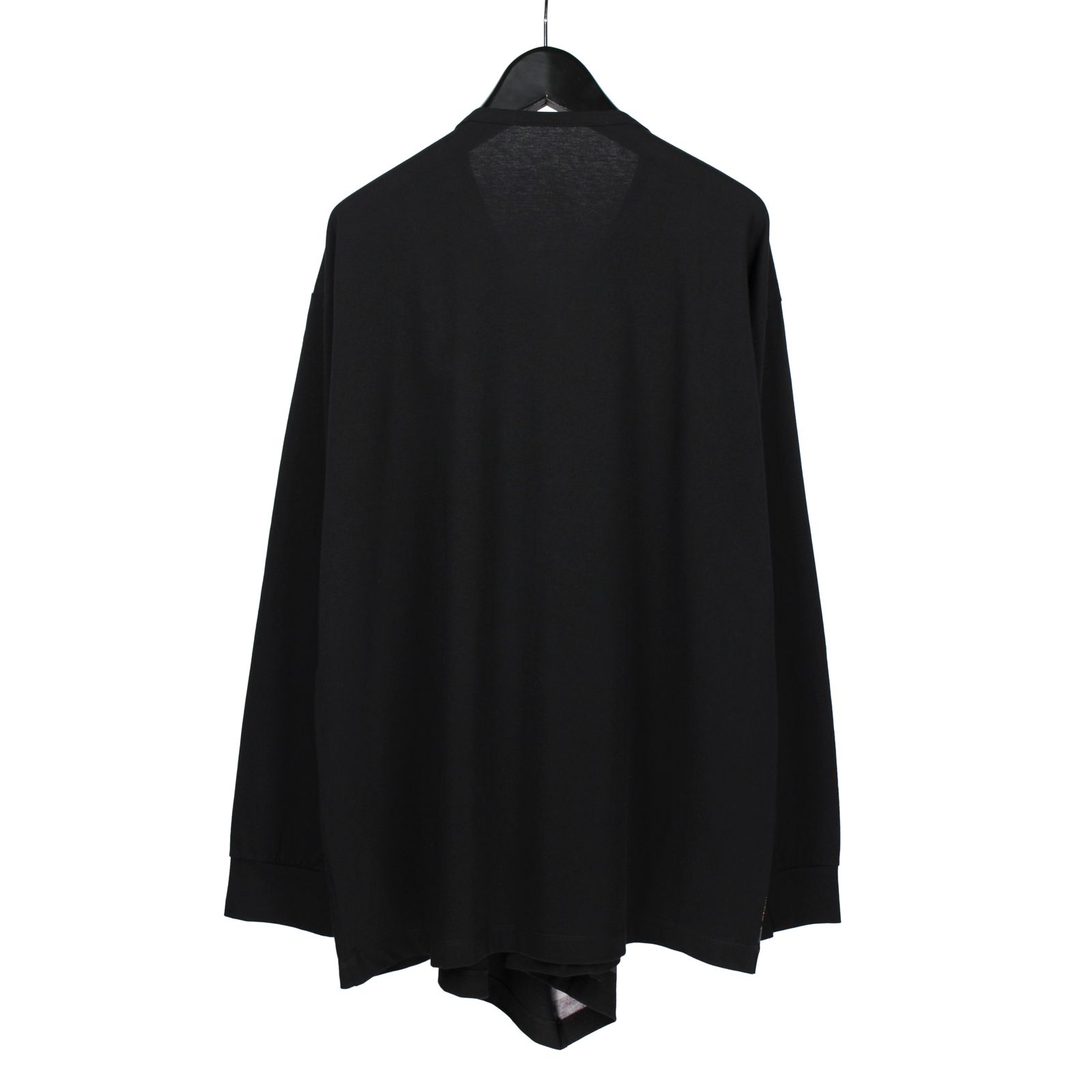 Ground Y | 3way drape cut and sew / 長袖 カットソー / ダーク / ユニセックス GM-T28-845