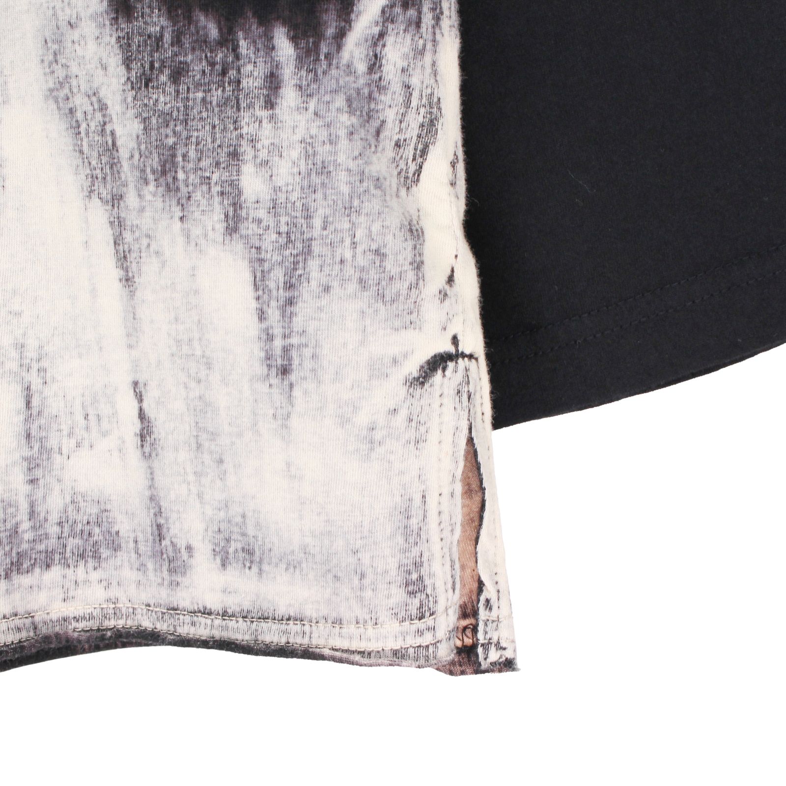 pour homme | 抜染長袖 (メンズ) / 長袖カットソー / ブラック / HK-T13-082