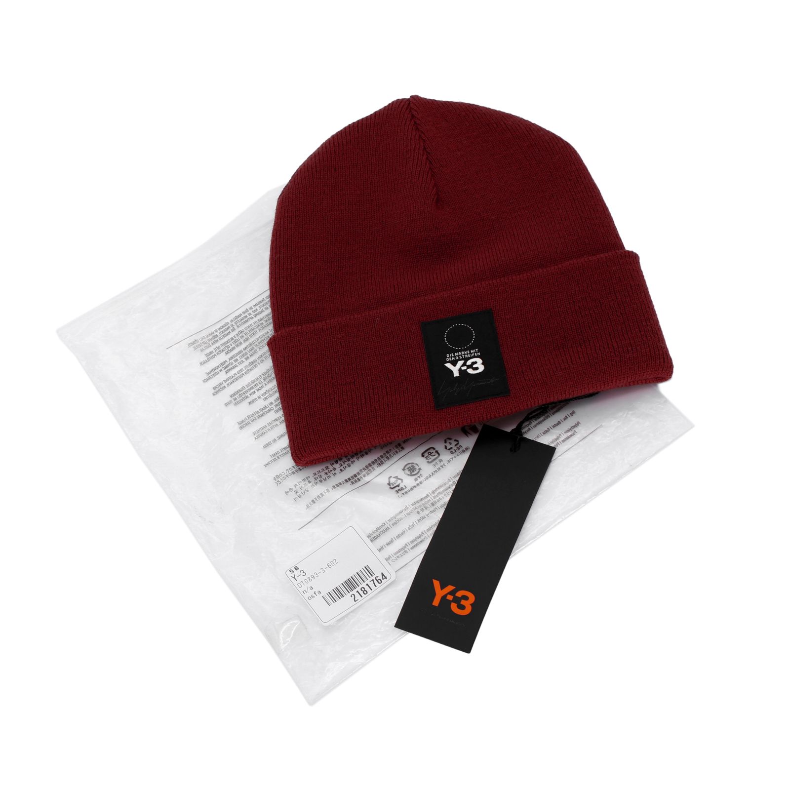 Y-3 LOGO BEANIE / DT0893-3-602 2018A/W collection【USED・Sランク〔未使用品〕】 \ 10,450